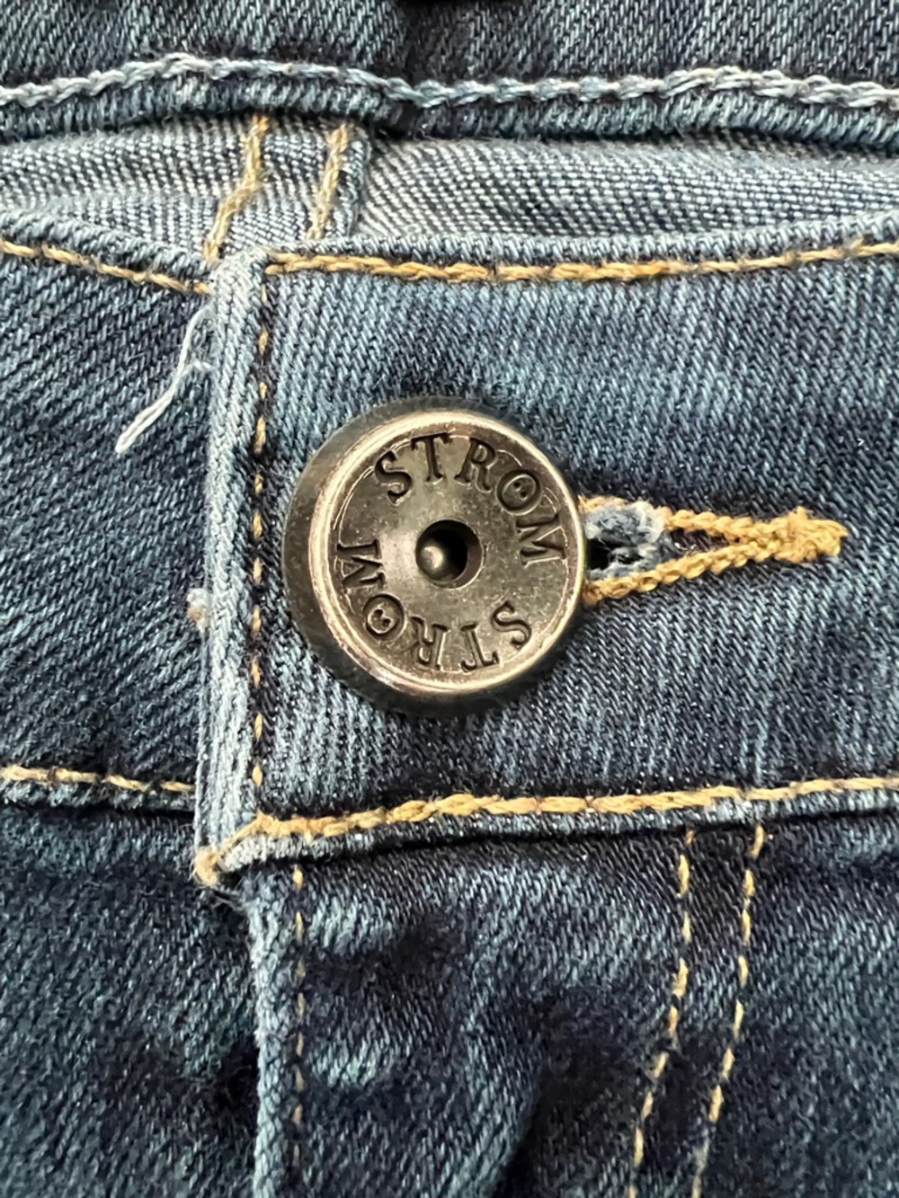 Ström Women’s Nio High Rise Skinny Jeans in Storm Wash Blue - Size 29 - Picture 5 of 16